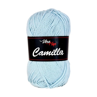 Camilla, 100% bavlněná příze, 50 g, cca 125 m, 8080 světle modrá