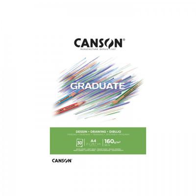 CANSON Skicař Graduate Drawing, A4, 160 g, 30 listů