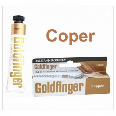 D & R Goldfinger metal. pasta 22 ml, měděná
