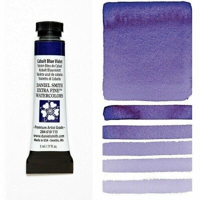 Daniel Smith, akvarelová barva PRIMATEK, 5 ml, 115 Cobalt Blue Violet
