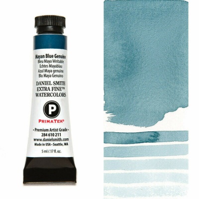 Daniel Smith, akvarelová barva PRIMATEK, 5 ml, 211 Mayan Blue Genuine