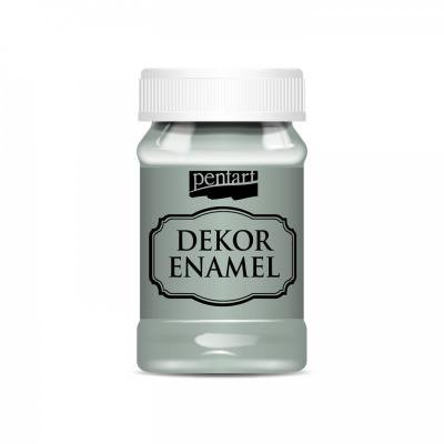 Dekor Enamel 100 ml, olivově zelená