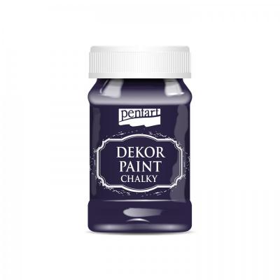 Dekor Paint Soft 100 ml, baklažánová