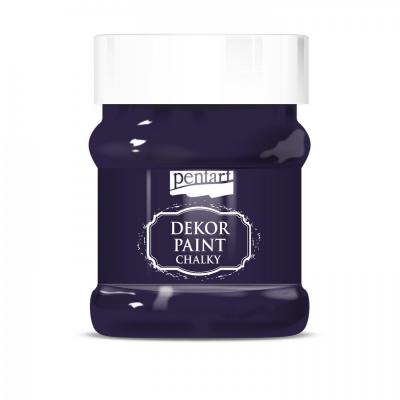 Dekor Paint Soft 230 ml, baklažánová