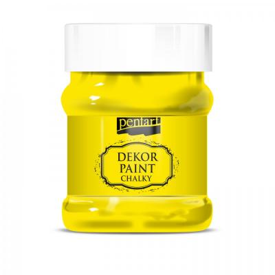 Dekor Paint Soft 230 ml, citrónová žlutá