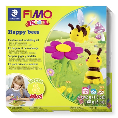DĚTSKÁ SADA FIMO KIDS - Šťastné včelky
