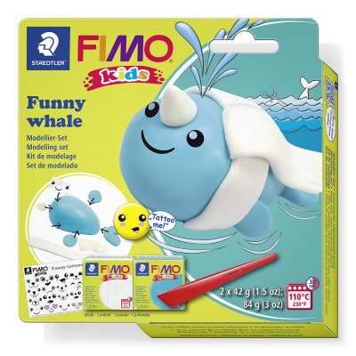 DĚTSKÁ SADA FIMO KIDS - zábavná velryba