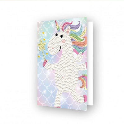 Diamond dotz, Unicorn Wish, pohlednice
