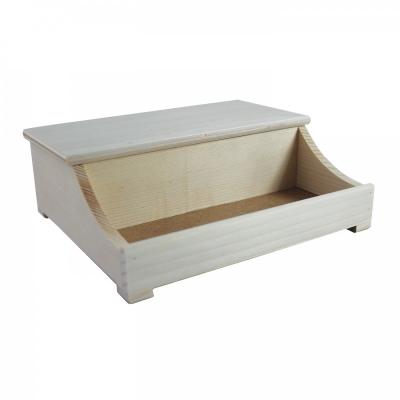 Dřevěná krabička tvar piano, 21,5 x 19 x 8 cm