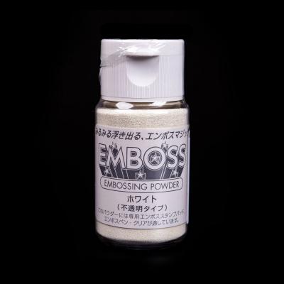 Embosovací prášek, 30 ml, bílý