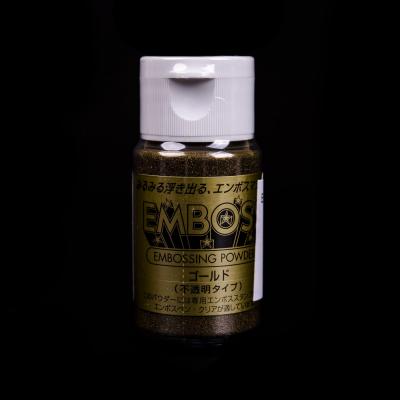 Embosovací prášek, 30 ml, zlatý