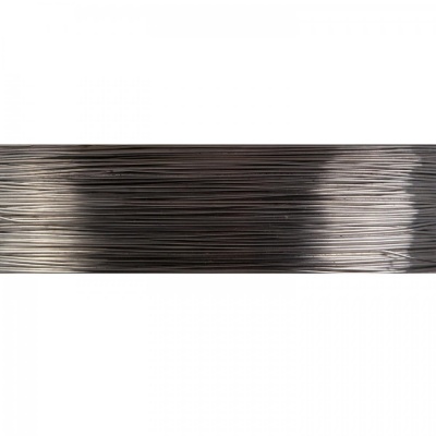 Barevný drát 0,3 mm, cívka 25 m, stříbrná