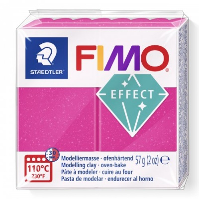 FIMO Effect Gemstone 57 g, 286 rubín