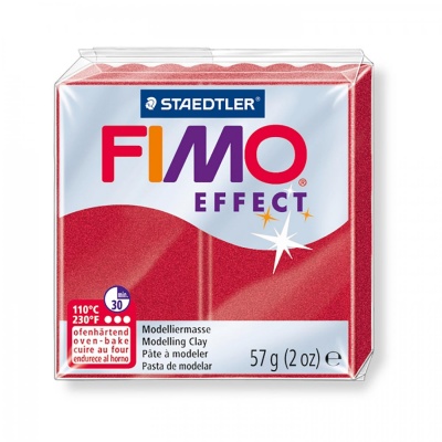FIMO Effect Metallic 57 g, 28 kovová rubínová