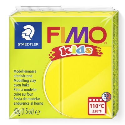 FIMO Kids, 42 g, 1 žlutá