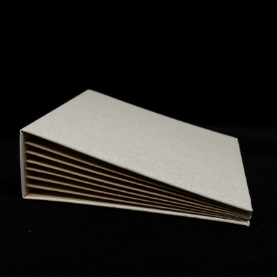 Fotoalbum, 162 x 212 mm, přírodní, 6 hnědých stran