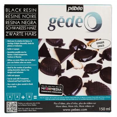 GÉDÉO Křišťálová pryskyřice 150 ml, černá