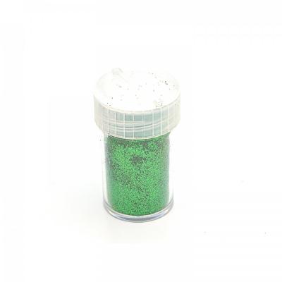 Třpytivý prášek zelený 15 ml