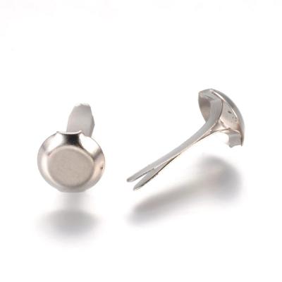 Kovové nýty, 16 x 8 mm, platina, 20 ks