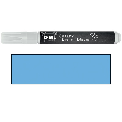 Křídový fix, KREUL, CHALK medium, severský modrý
