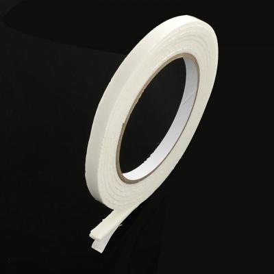 Lepící páska, pěnová, bílá, 10 mm, 2 m