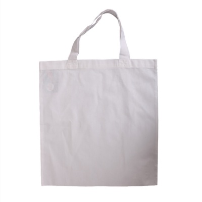 Nákupní taška 38 x 42 cm s krátkým ouškem, bílá