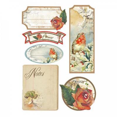 Nálepky, Stamper, Flowers and poems