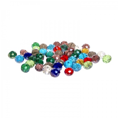 Ohňovky 10 x 7 mm mix barev, 50 ks