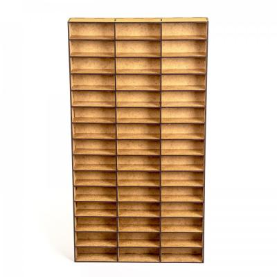 Organizér, 45 přihrádek, MDF 53 x 28 cm
