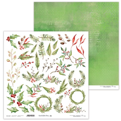 Papír na scrapbooking, Carol of the Elves 05