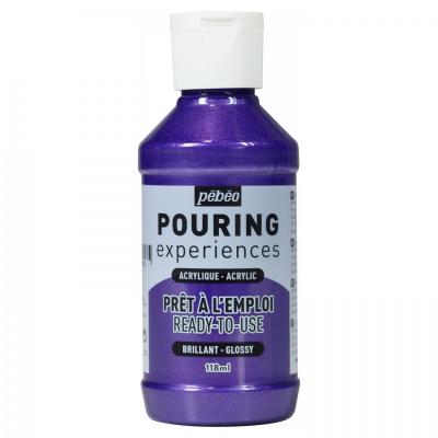PEBEO Pouring experiences, Metallic purple, 118 ml