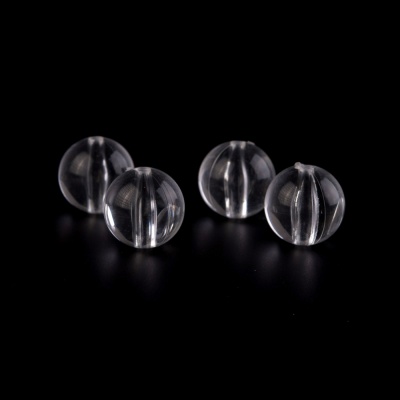 Plastová kulička 6 mm průhledná, 100 ks