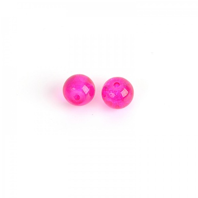 Praskačky kulička 10 mm tmavá růžová 100 ks