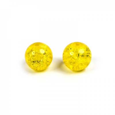Praskačky kulička 10 mm žlutá 10 ks