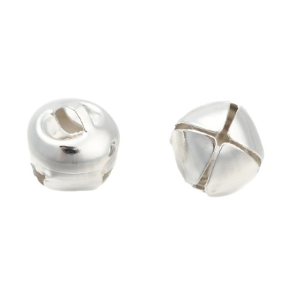 Rolnička stříbrná 10 x 10 mm, 10 ks