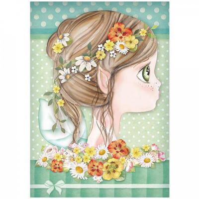 Rýžový papír, A4, Daisy fairy