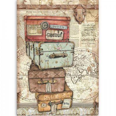 Rýžový papír, A4, Lady Vagabond luggage