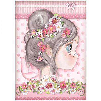 Rýžový papír, A4, Pink fairy