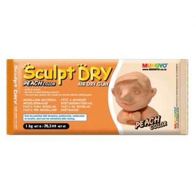 Samotvrdnoucí hlína Sculpt Dry 1 kg broskvová