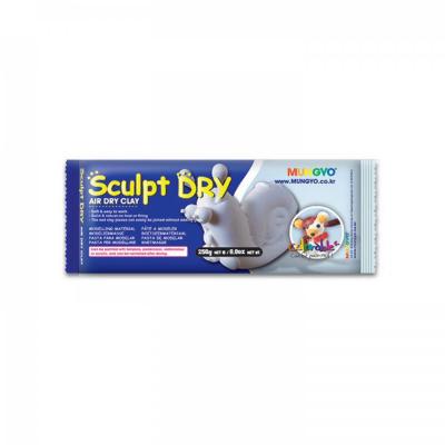 Samotvrdnoucí hlína Sculpt Dry 250 g bílá