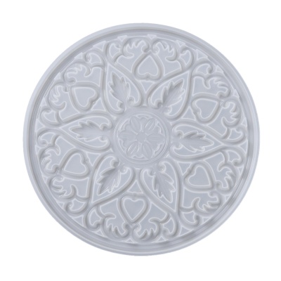 Silikonová forma, kruh mandala, 20 cm