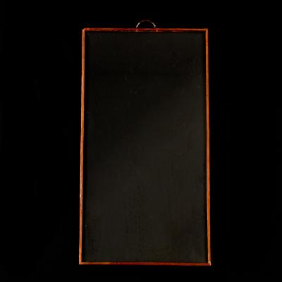 Skleněná tabulka s páskou, obdélník, 8 x 15 cm