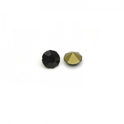 Štrasové kamínky černá 2,8 mm 20ks