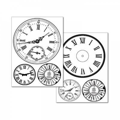 Transferový papír, A4, 2ks, Clocks