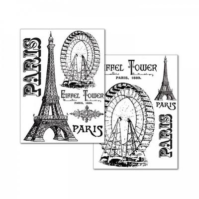 Transferový papír, A4, 2ks, Tour Eiffel