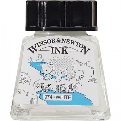 Winsor & Newton, Tuš bílá 14 ml