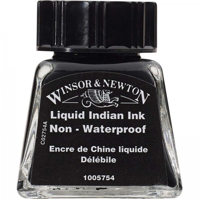 Winsor & Newton, Tuš indická černá 14 ml