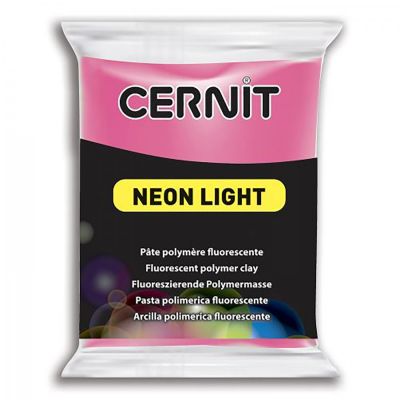 CERNIT Neon light 56g, 922 neonová růžová