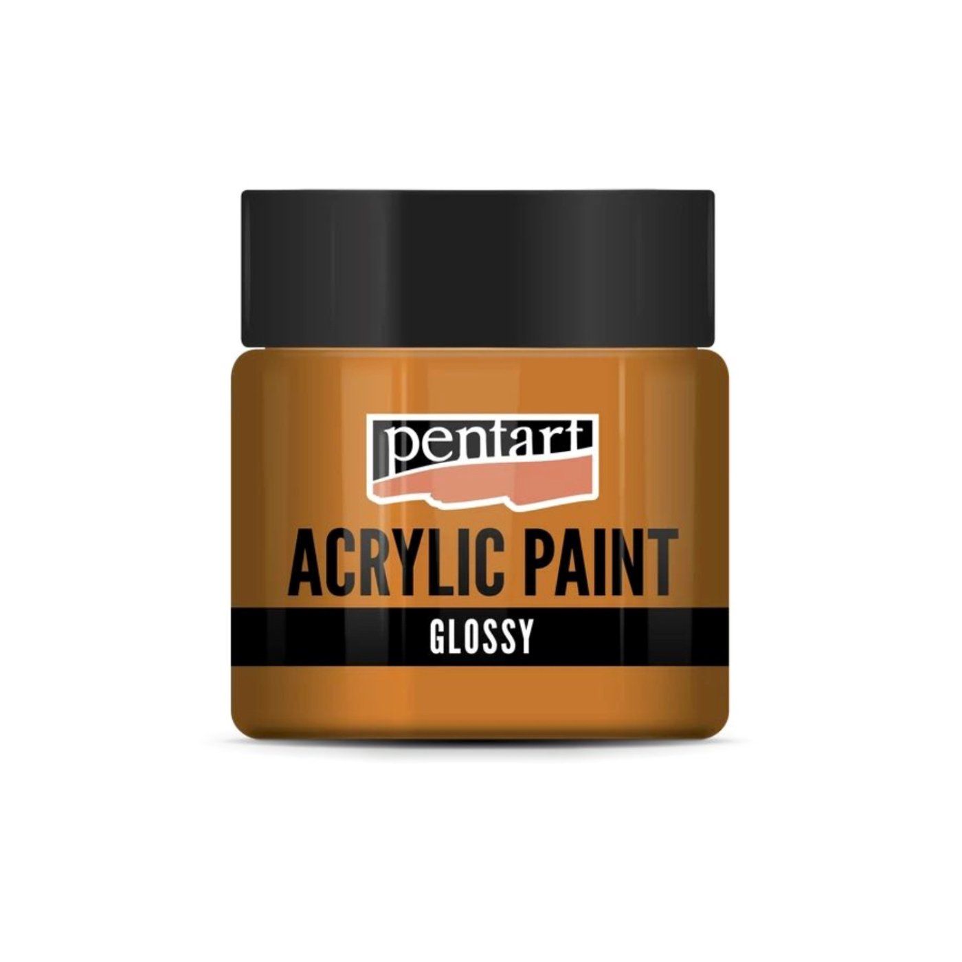 Akrylová barva lesklá 50 ml, pomerančová