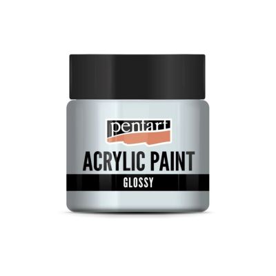Akrylová barva lesklá 50 ml, ledová modrá